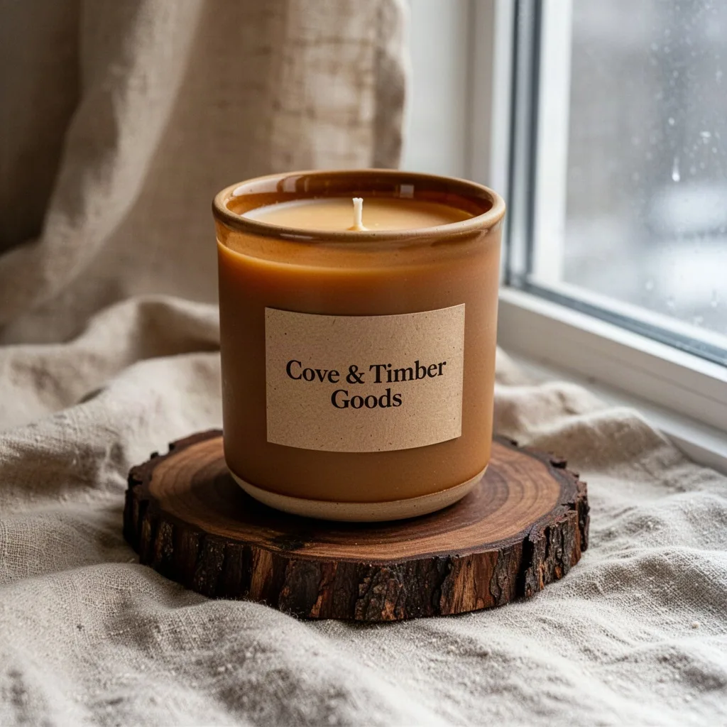 Pine Resin Hearth Candle